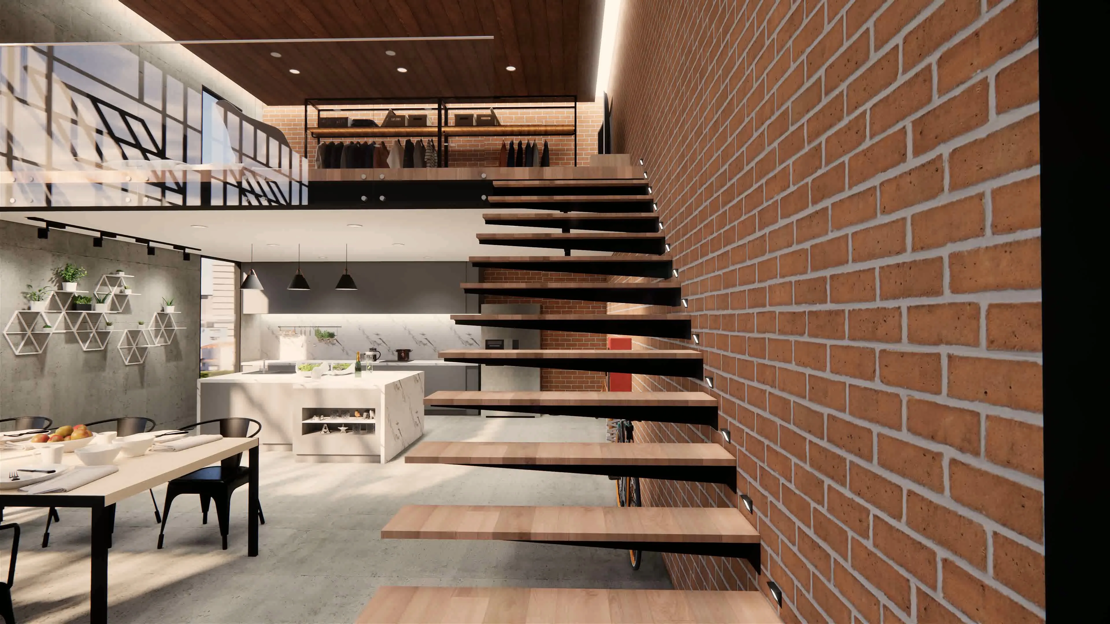 3D Modelling — condo loft utc